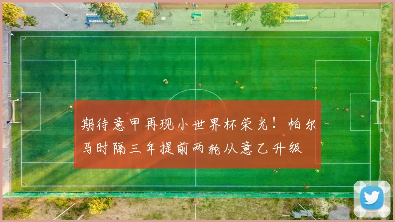 期待意甲再现小世界杯荣光！帕尔马时隔三年提前两轮从意乙升级